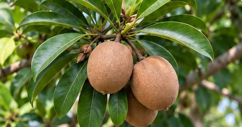 चीकू – Chikoo (Sapota)